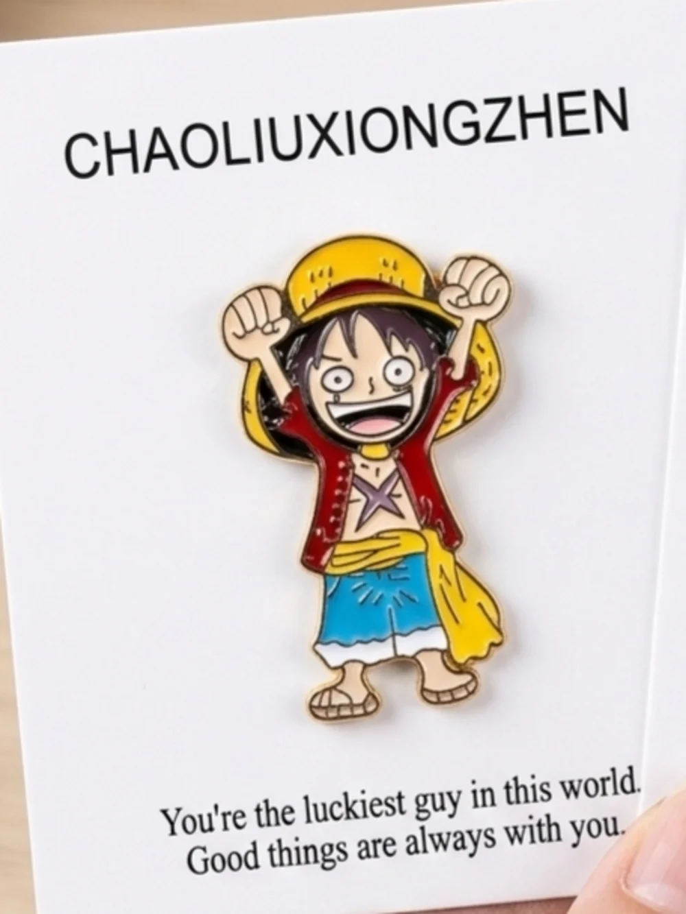 One Piece Luffy Enamel Pin (Bundle Pricing Available)